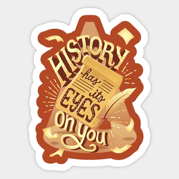 History Sticker by risarodil